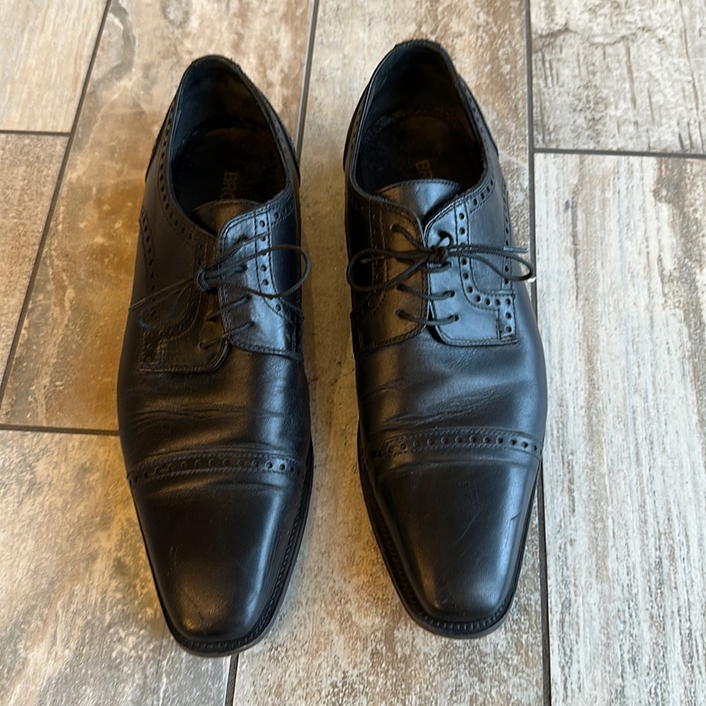 Broletto black dress shoes